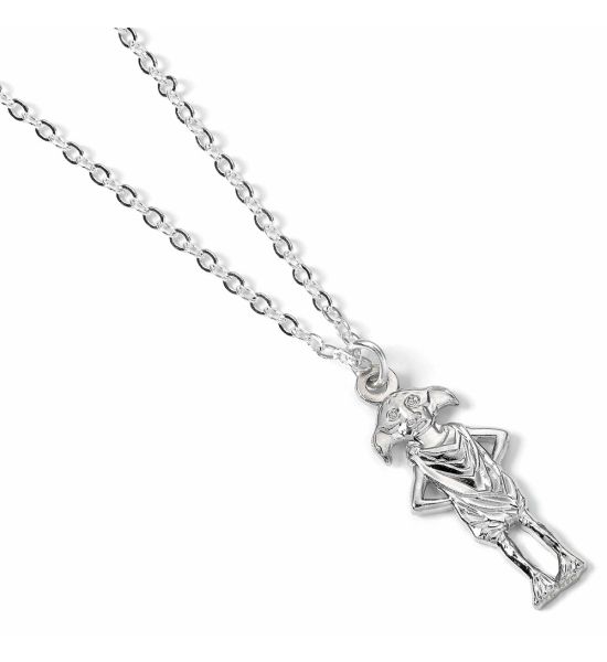 Harry Potter: Dobby the House-Elf Pendant & Necklace (silver plated)