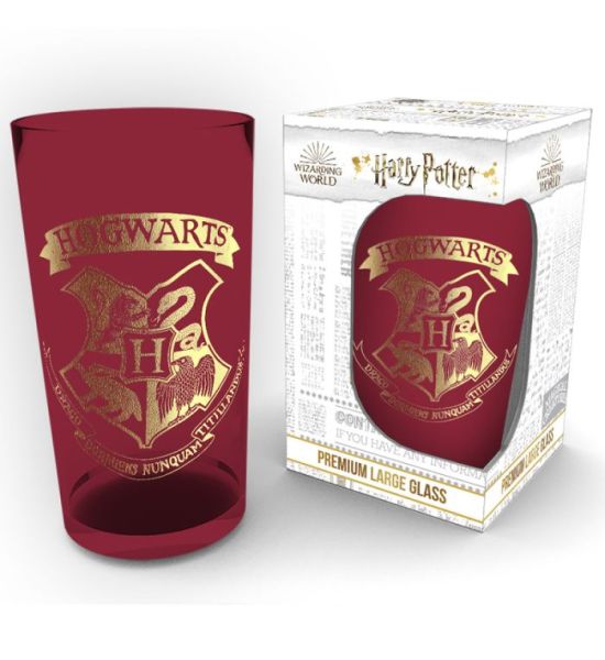 Harry Potter: Emblem 400ml Glass Preorder