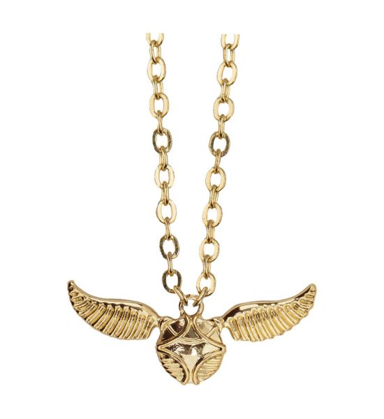 Harry Potter: Golden Snitch Necklace with Pendant