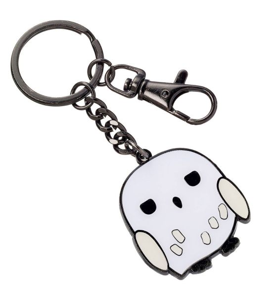 Harry Potter: Hedwig Cutie Collection Keychain (Silver Plated)