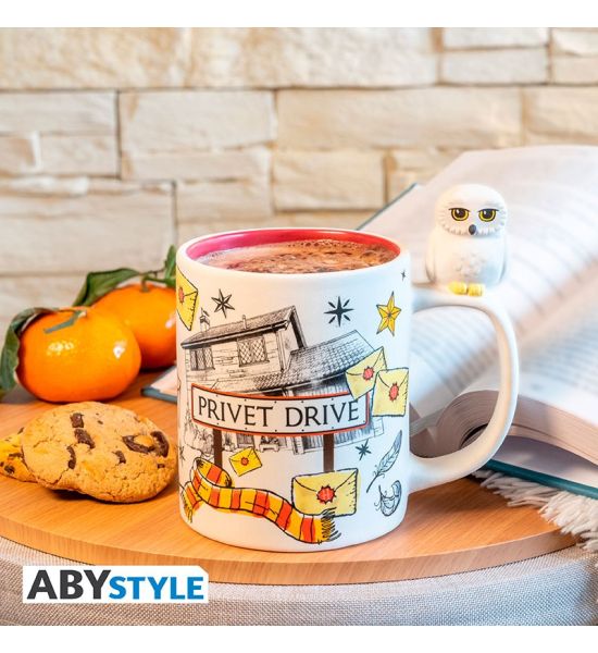 Harry Potter: Hedwig & Privet Drive 3D Mug