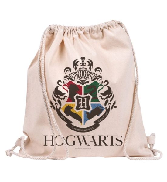 Harry Potter: Hogwarts Draw String Canvas Eco Bag Preorder