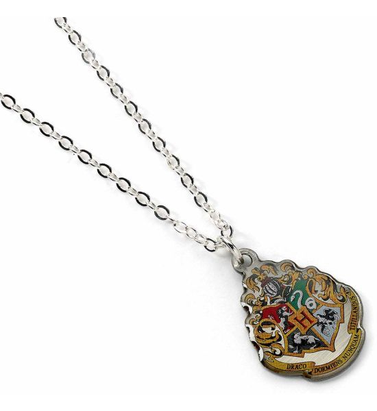 Harry Potter: Hogwarts Pendant & Necklace (Silver Plated) Preorder