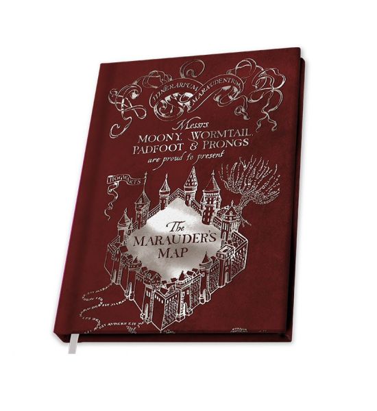 Harry Potter: Marauder's Map A5 Notebook