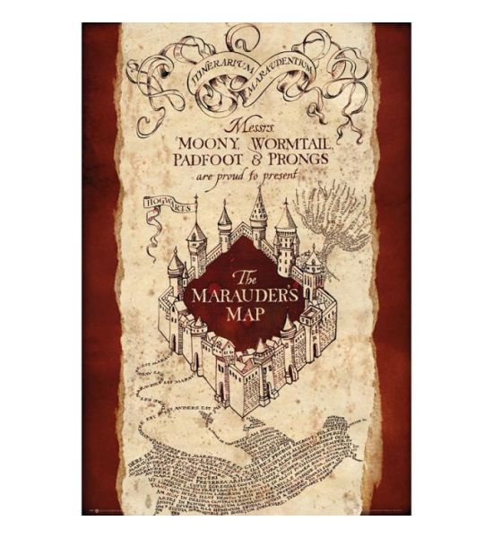 Harry Potter: Marauder's Map Maxi Poster (91.5x61cm) Preorder