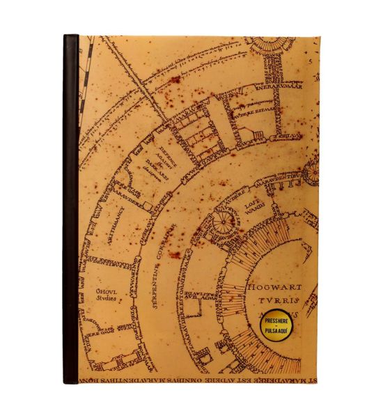 Harry Potter: Marauder's Map Notebook with Light Preorder