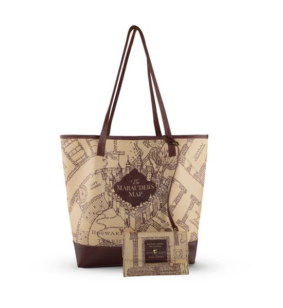 Harry Potter: Marauder's Map Shopping Bag & Pouch Preorder