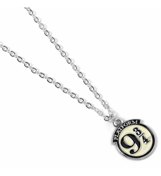 Harry Potter: Platform 9 3/4 Pendant & Necklace (silver plated) Preorder