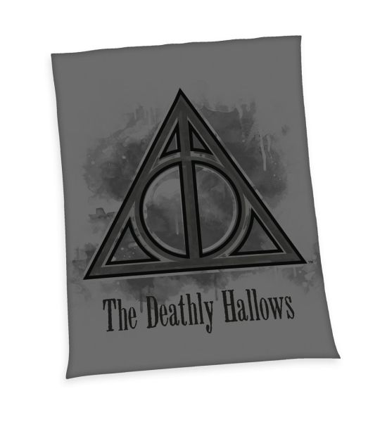 Harry Potter: The Deathly Hallows Fleece Blanket (150cm x 200cm)