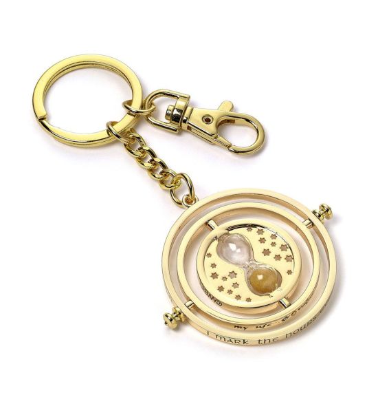 Harry Potter: Time Turner Keychain (silver plated) Preorder