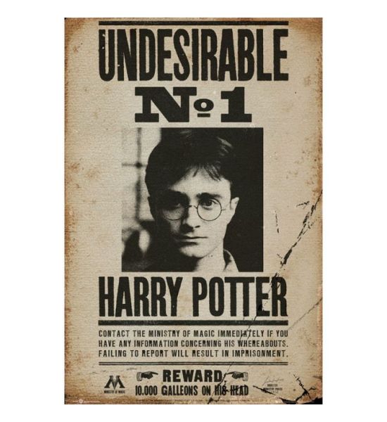 Harry Potter: Undesirable No 1 Maxi Poster (91.5x61cm)