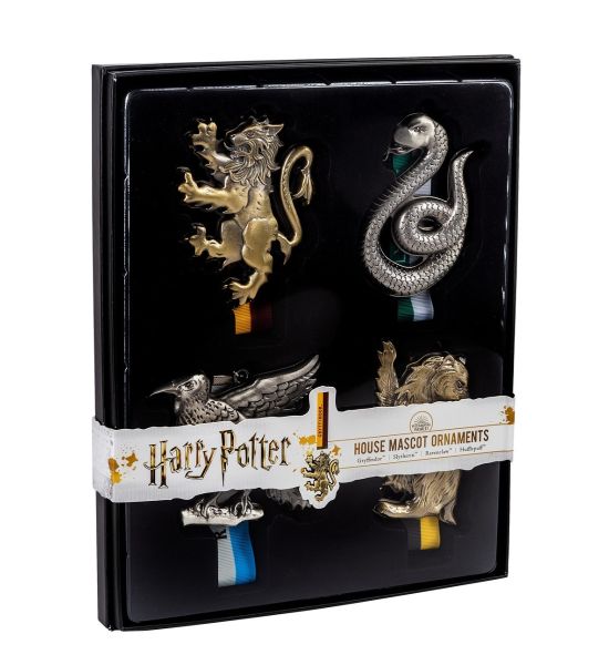 Harry Potter: House Mascot Christmas Tree Ornaments