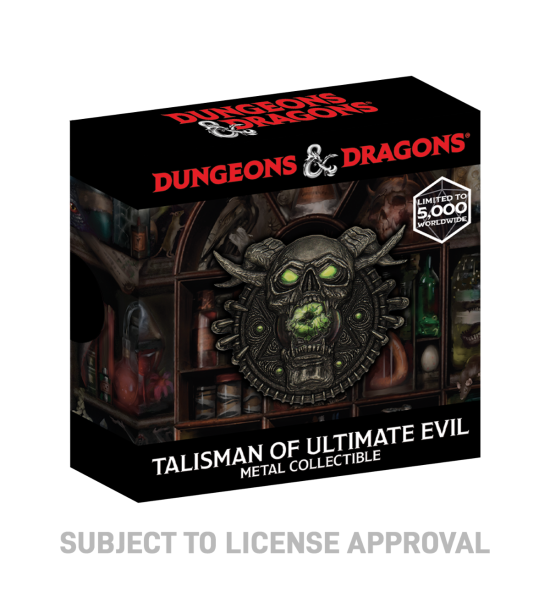 Dungeons & Dragons: Limited Edition Talisman Of Ultimate Evil and Art Card