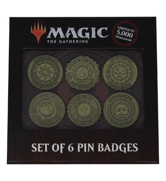 Magic The Gathering: Limited Edition Mana Symbol Pin Badge Set