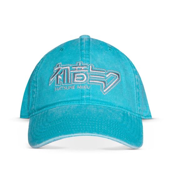 Hatsune Miku: Blue Curved Bill Cap Preorder