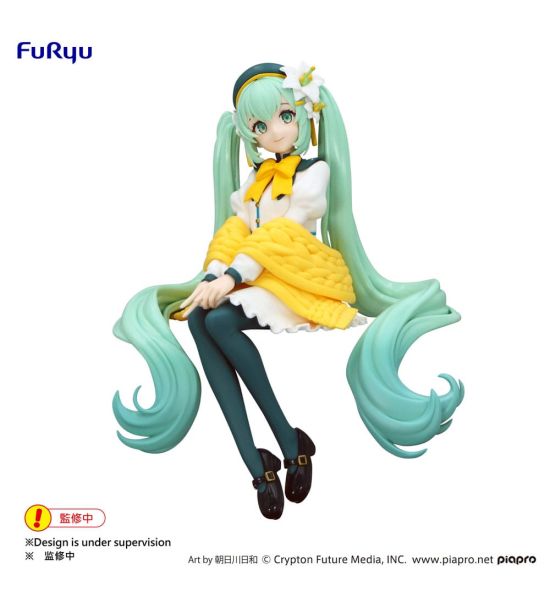 Hatsune Miku: Flower Fairy Lily White Ver. Noodle Stopper PVC Statue (14cm) Preorder