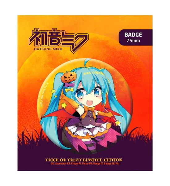 Hatsune Miku: Halloween Limited Edition Pin Badge Preorder