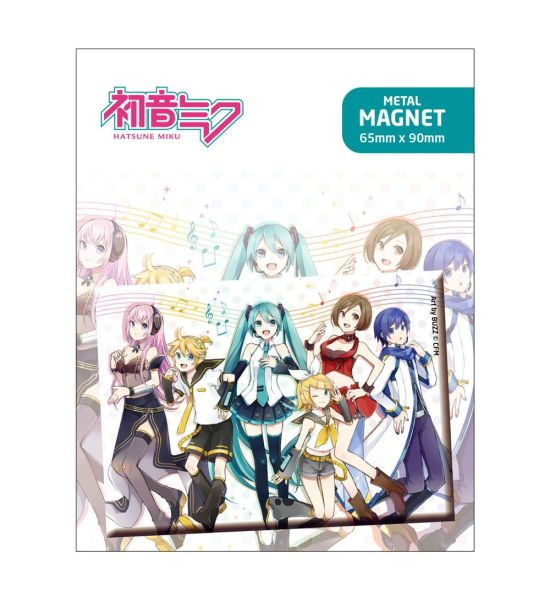 Hatsune Miku: Hatsune Miku And Friends Fridge Magnet Preorder