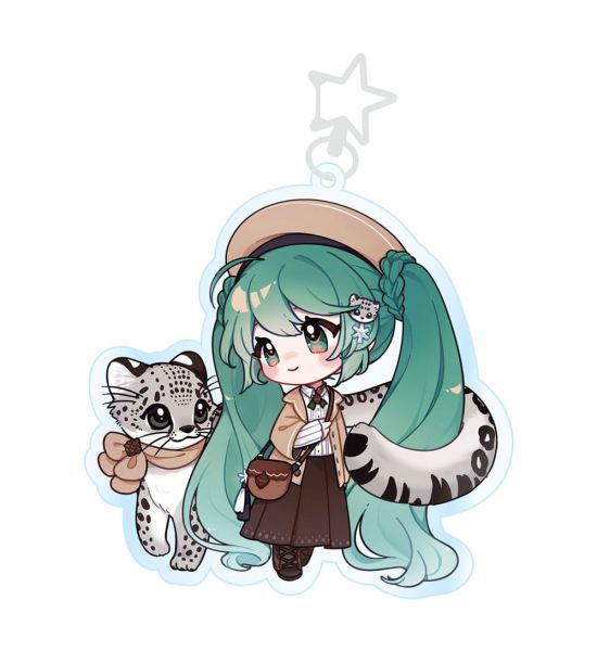 Hatsune Miku: Kawaii Winter Time Acrylic Keychain Preorder