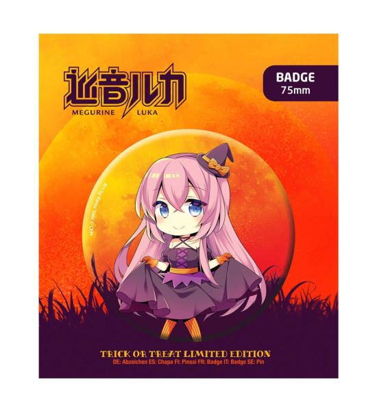 Hatsune Miku: Megurine Luka Pin Badge Halloween Limited Edition Preorder