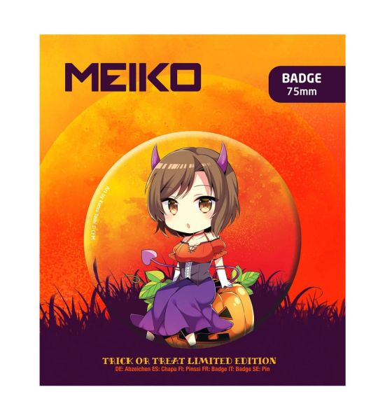 Hatsune Miku: Meiko Pin Badge Halloween Limited Edition Preorder