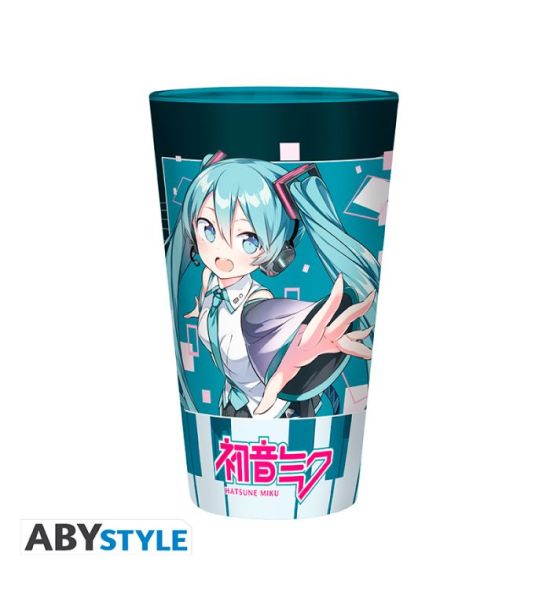 Hatsune Miku: Musical City Large Glass (400ml)