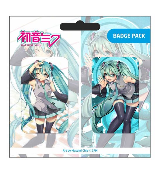 Hatsune Miku: Pin Badges 2-Pack Set D Preorder