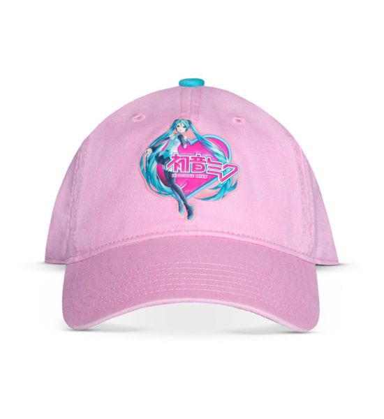 Hatsune Miku: Pink Curved Bill Cap Preorder