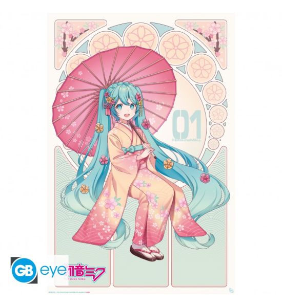 Hatsune Miku: Sakura Kimono Poster (91.5x61cm) Preorder