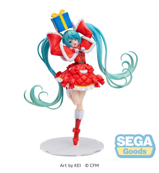 Hatsune Miku Series: Hatsune Miku Christmas 2024 Luminasta PVC Statue (19cm)