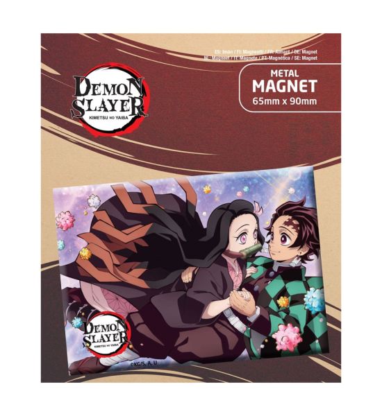 Hatsune Miku: Tanjiro & Nezuko Fridge Magnet Preorder