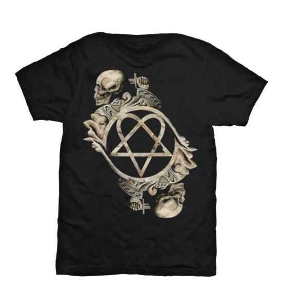 HIM: Bone Sculpture - Black T-Shirt