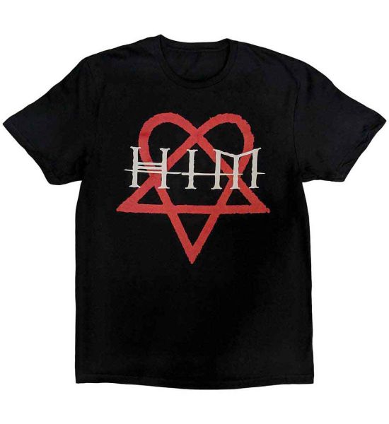 HIM: Heartagram - Black T-Shirt