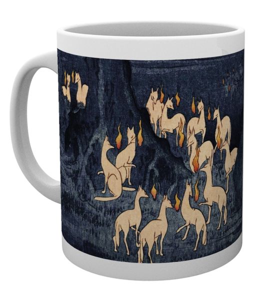 Hiroshige: New Years Eve Foxfire Mug Preorder