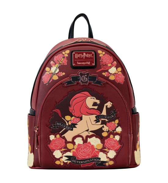 Loungefly: Harry Potter Gryffindor House Tattoo Mini Backpack