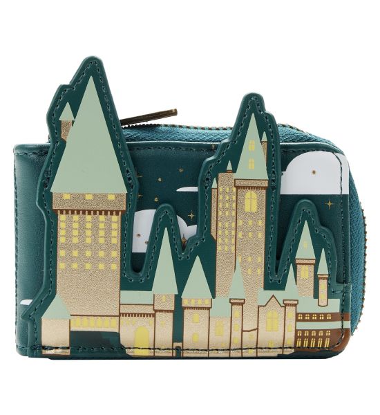 Loungefly Harry Potter: Golden Hogwarts Accordion Wallet