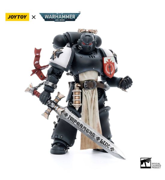 Warhammer 40,000: JoyToy Figure - Black Templars The Emperors Champion Rolantus (1/18 Scale)