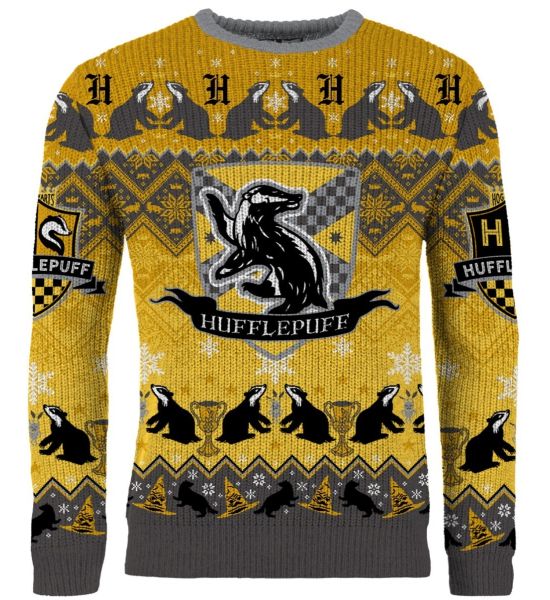 Harry Potter: O Hufflepuff Night Christmas Jumper