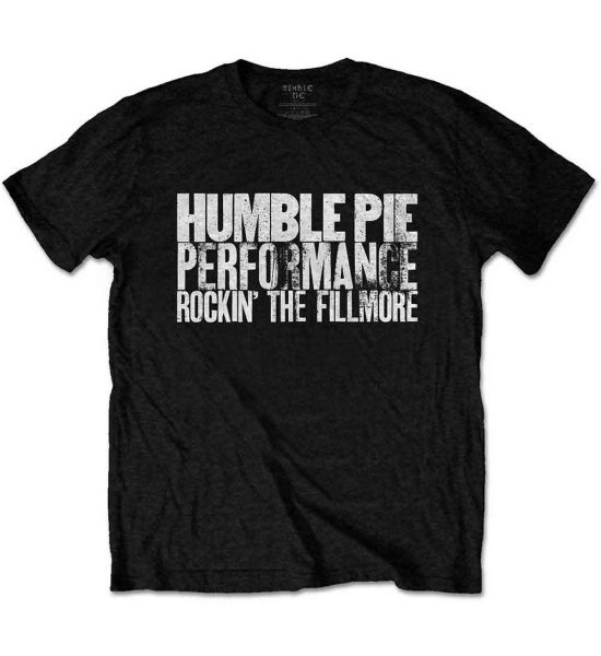 Humble Pie: Rockin The Fillmore - Black T-Shirt