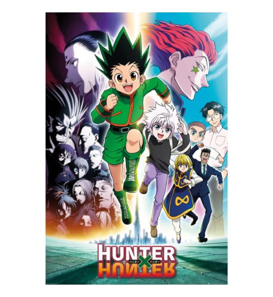 Hunter X Hunter: Keyart Running Maxi Poster Maxi (91.5x61cm) Preorder