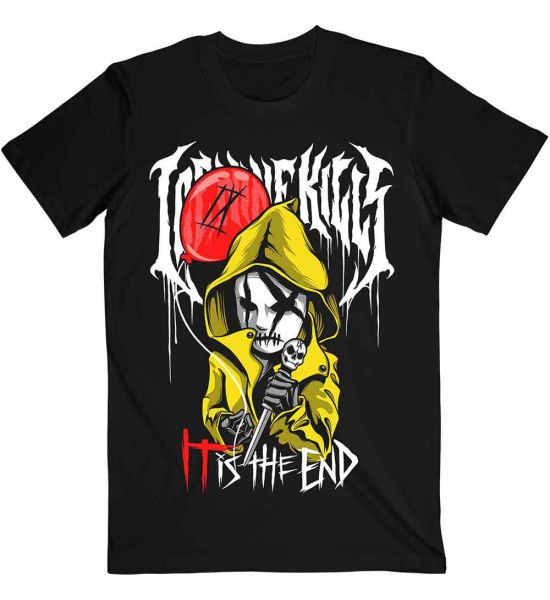 Ice Nine Kills: Yellow Coat - Black T-Shirt