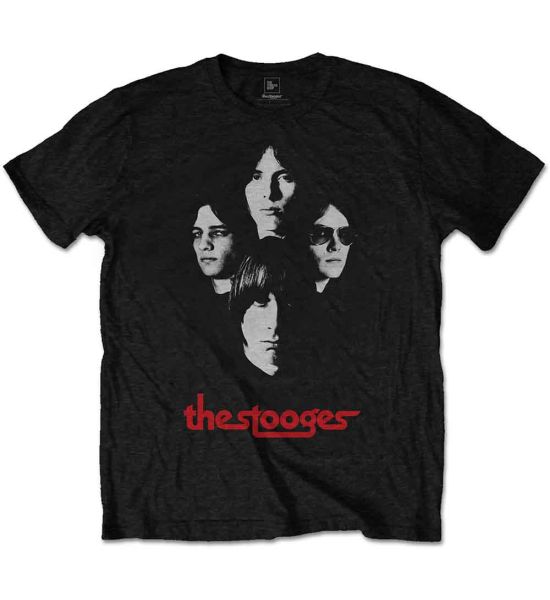 Iggy & The Stooges: Group Shot - Black T-Shirt