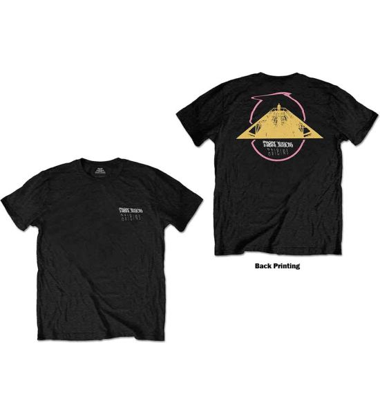 Imagine Dragons: Triangle Logo (Back Print) - Black T-Shirt