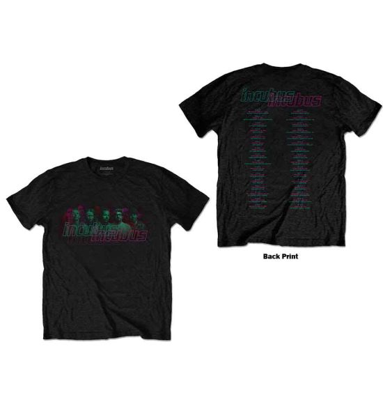 Incubus: 17 Tour (Back Print) - Black T-Shirt