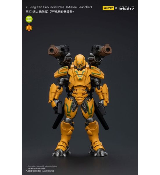 Infinity: Yu Yuding Yan Huolnvincibles Action Figure (Missile Launcher) 1/18 (12cm)