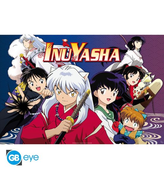 Inuyasha: Main characters Poster (91.5x61cm) Preorder