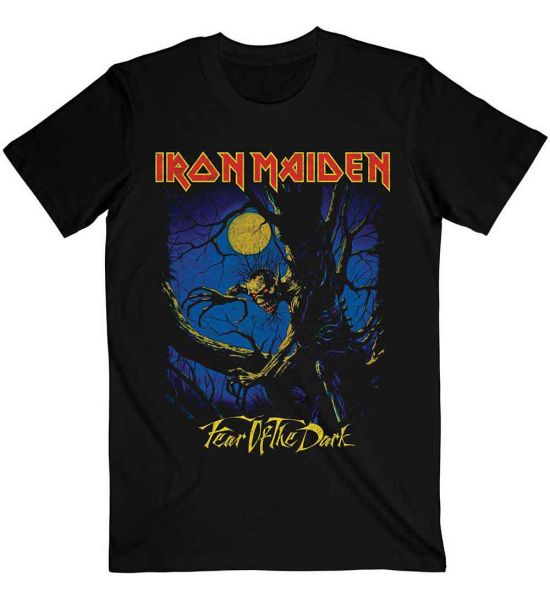 Iron Maiden: Fear of the Dark Moonlight - Black T-Shirt