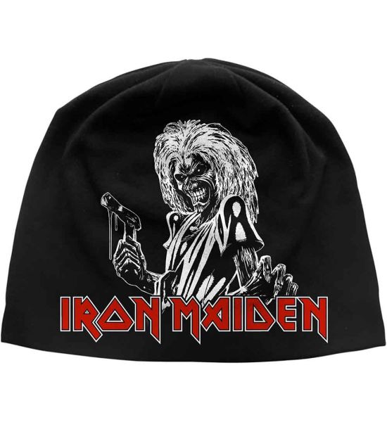 Iron Maiden: Killers (Discharge Print) - Black Beanie Hat Preorder