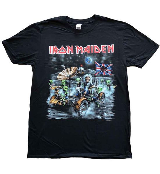 Iron Maiden: Knebworth Moon buggy - Black T-Shirt