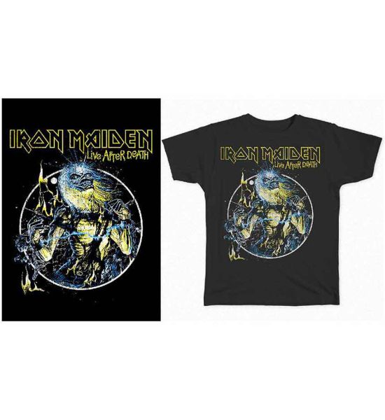 Iron Maiden: Live After Death - Black T-Shirt